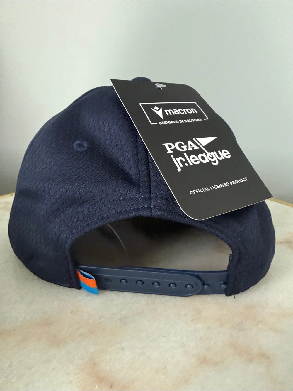 NWT Macron PGA Golf Jr League Navy Blue hat - youth